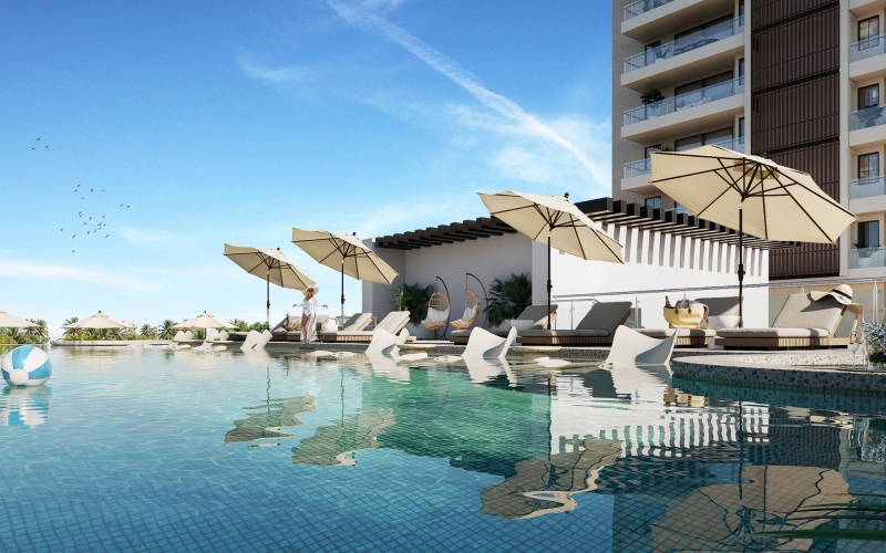 Condo with Balcony, Pool, Jacuzzi, BBQ Areas and More Amenities, For Sale