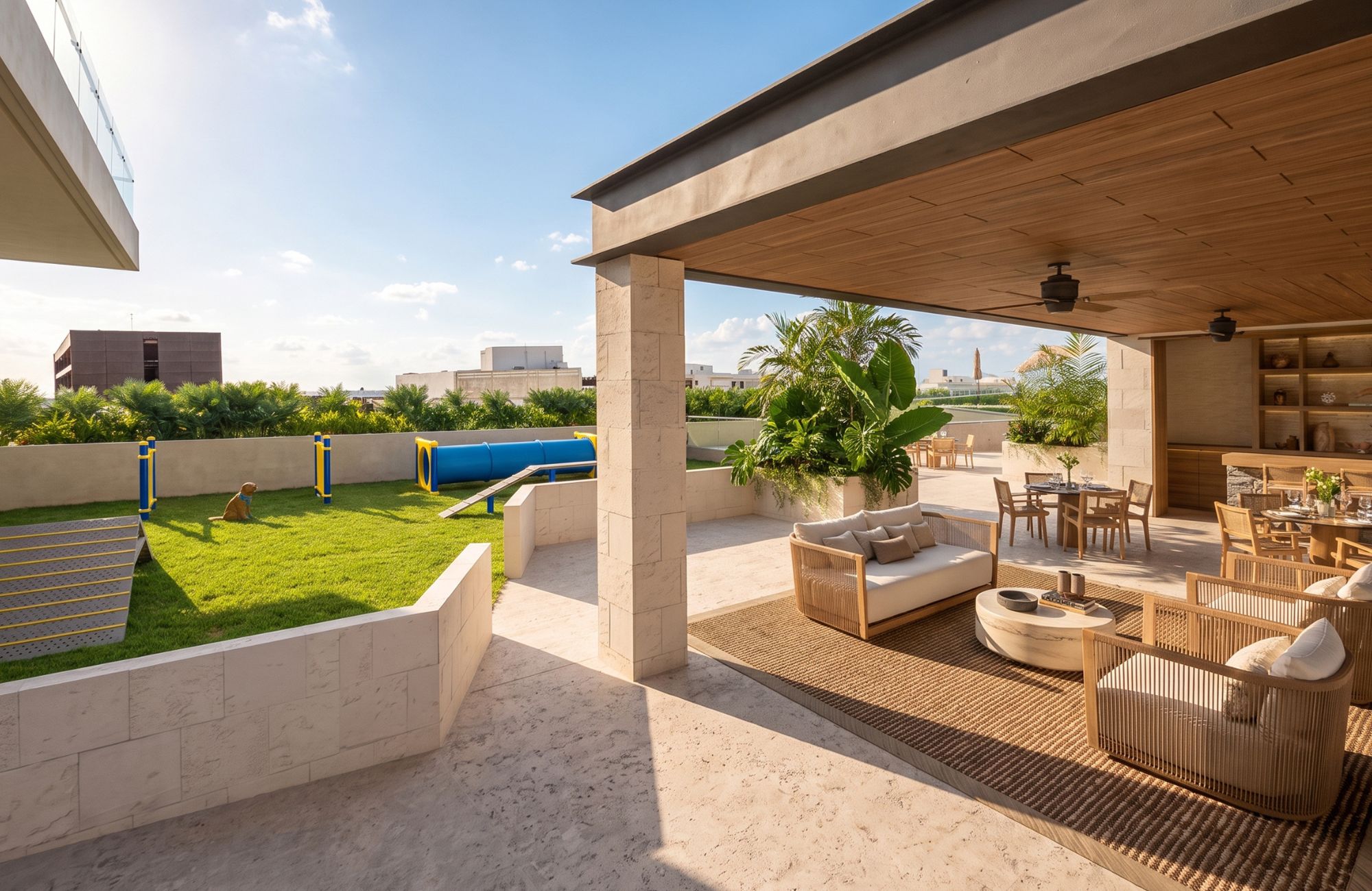 Condo with study and terrace for sale in Lagos del Sol, Canc&uacute;n