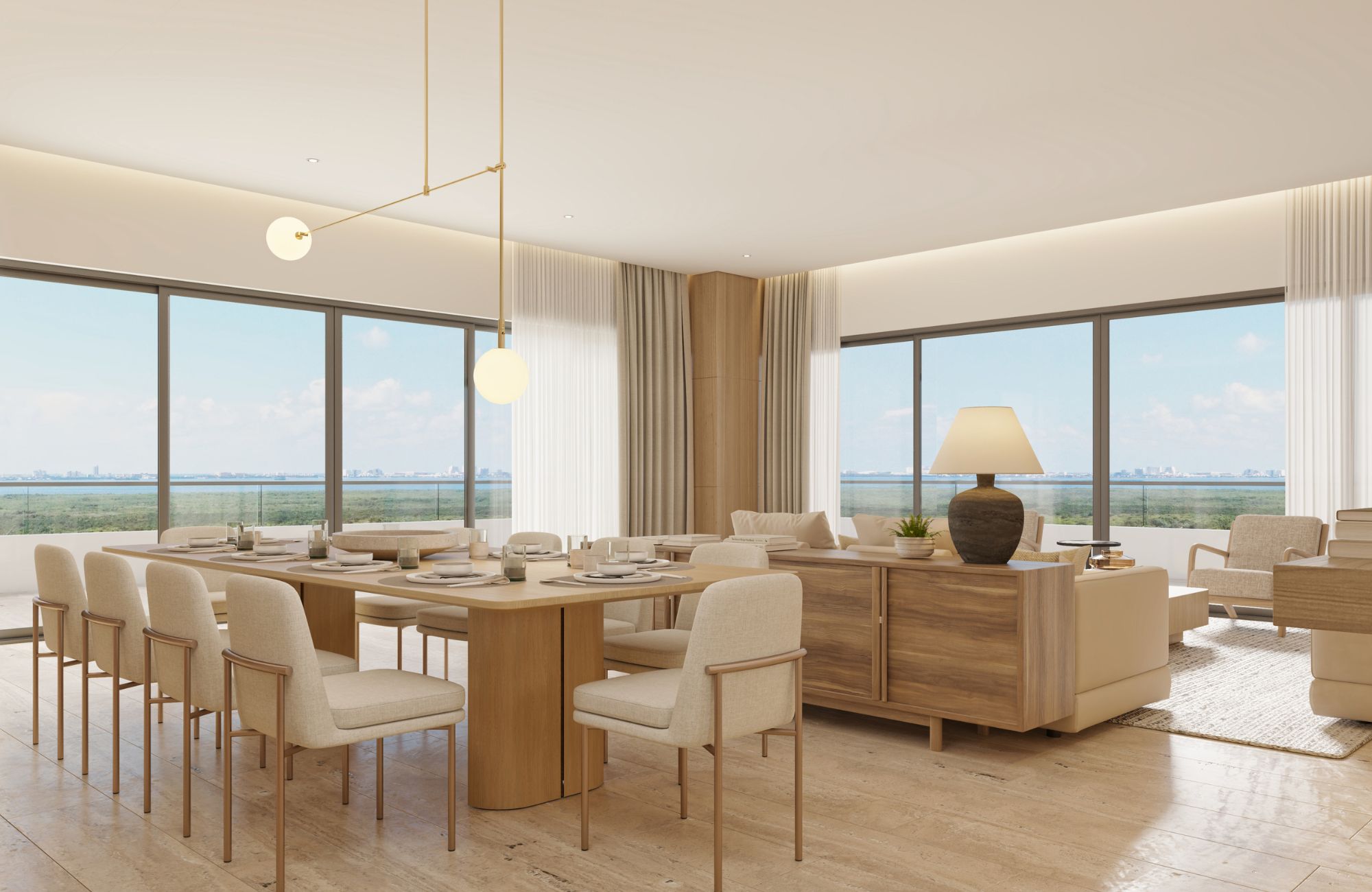 Departamento con den, alberca familiar, en venta, Parque Canc&uacute;n, Canc&uacute;n