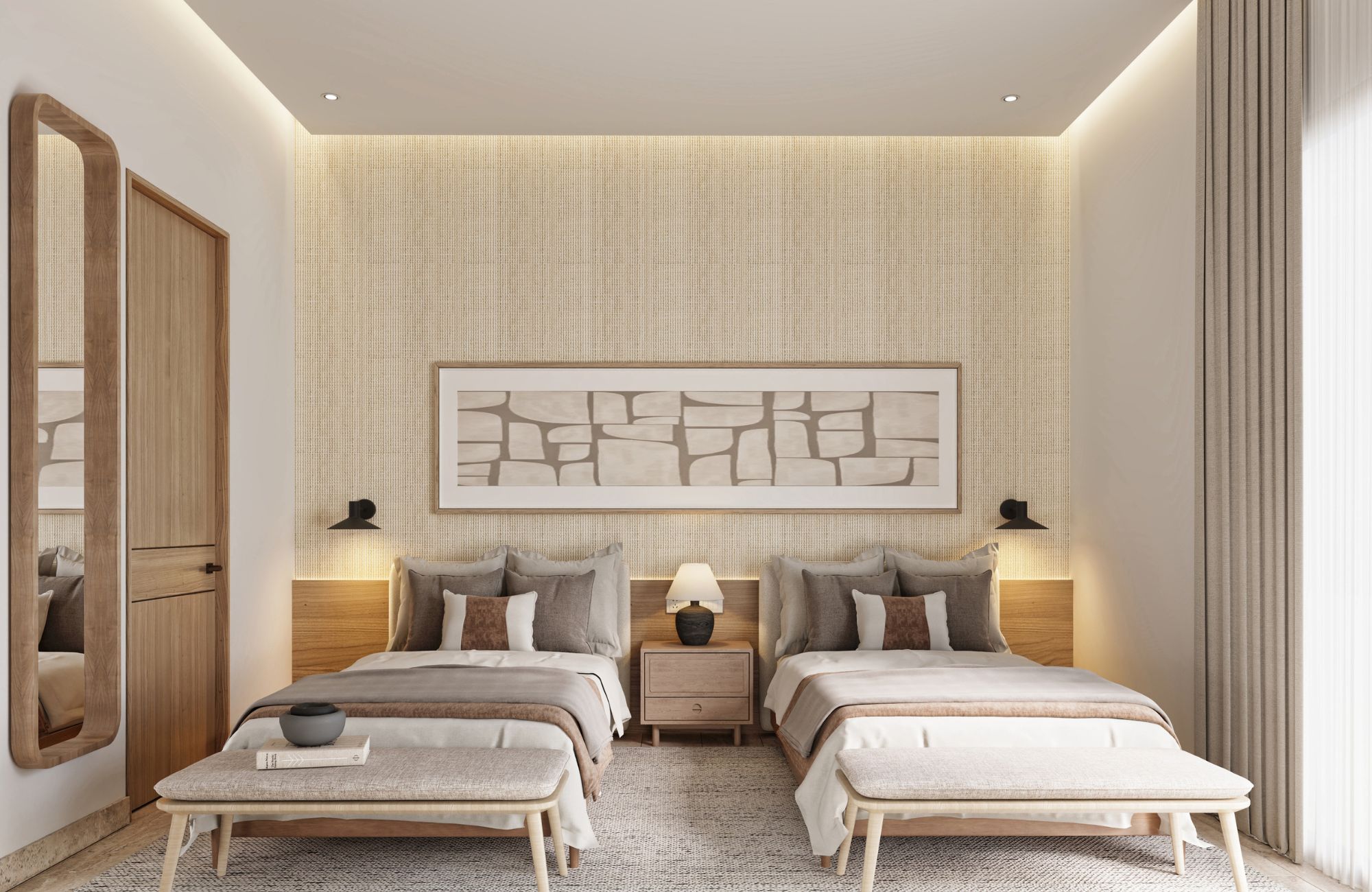 Departamento con den, alberca familiar, en venta, Parque Canc&uacute;n, Canc&uacute;n