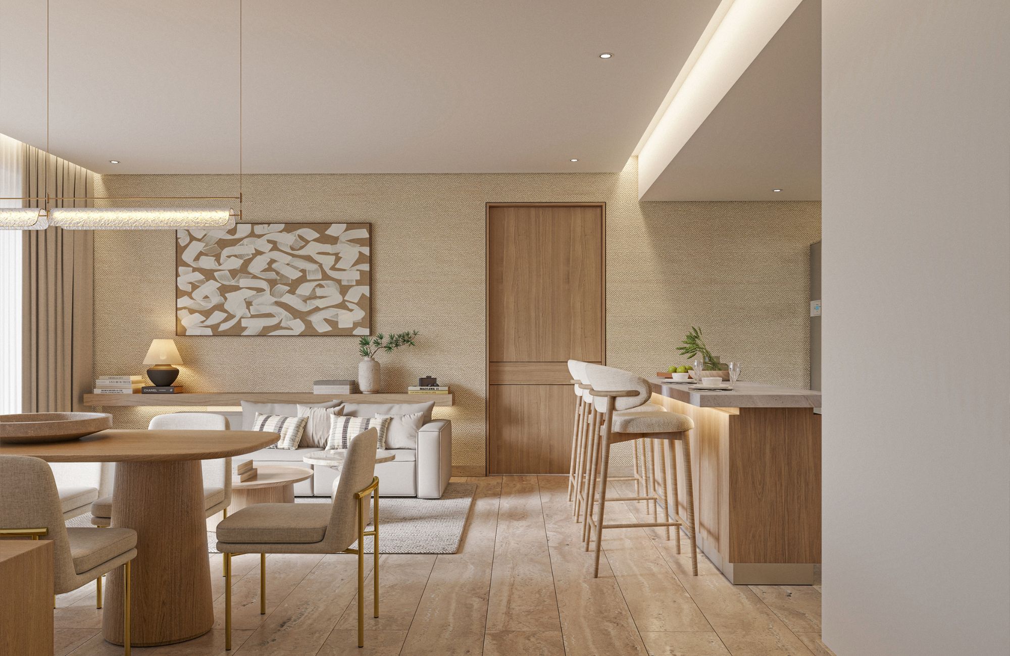 Departamento con den, alberca familiar, en venta, Parque Canc&uacute;n, Canc&uacute;n