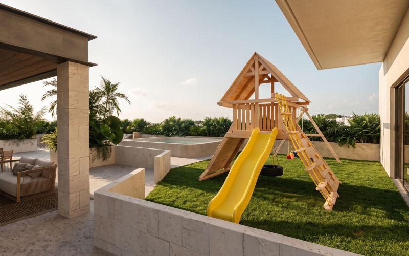 Condo con balc&oacute;n, alberca, Jacuzzi, bar y m&aacute;s amenidades, En venta&nbsp;