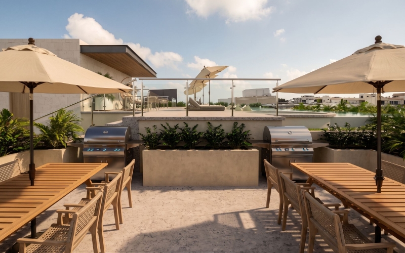 Penthouse with Balcony, Pool, Pet Park, BBQ Areas and More Amenities, For Sale