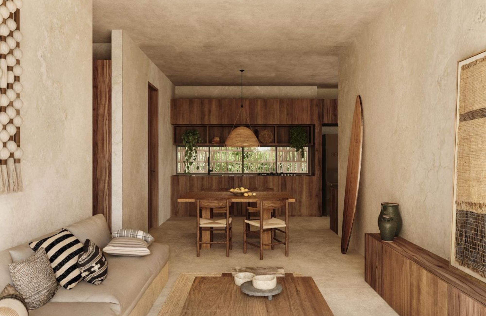 DHU229-2 apartment with pool, with laundry area, near Arrocito beach, for sale in Huatulco