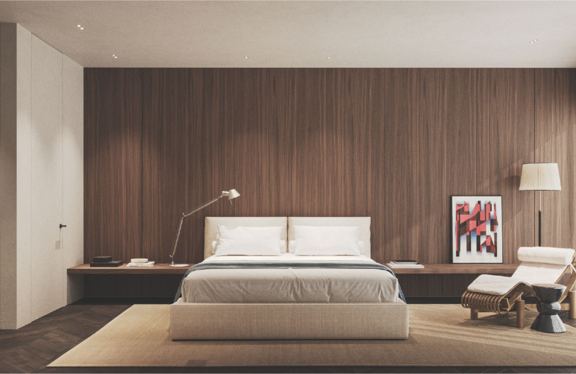 Penthouse with high ceilings, with a swimming pool, multimedia room, for sale