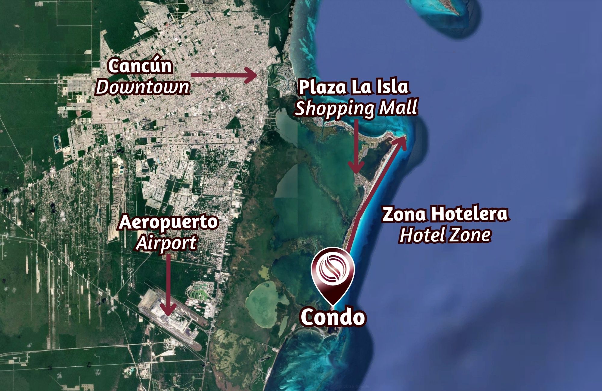 Condo ideal for vacation rental, for sale, Zona Las Am&eacute;ricas, Canc&uacute;n
