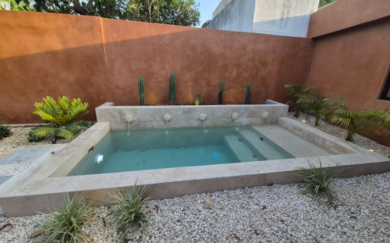 Furnished and equipped house with pool, terrace and TV room, for sale, Centro, M&eacute;rida