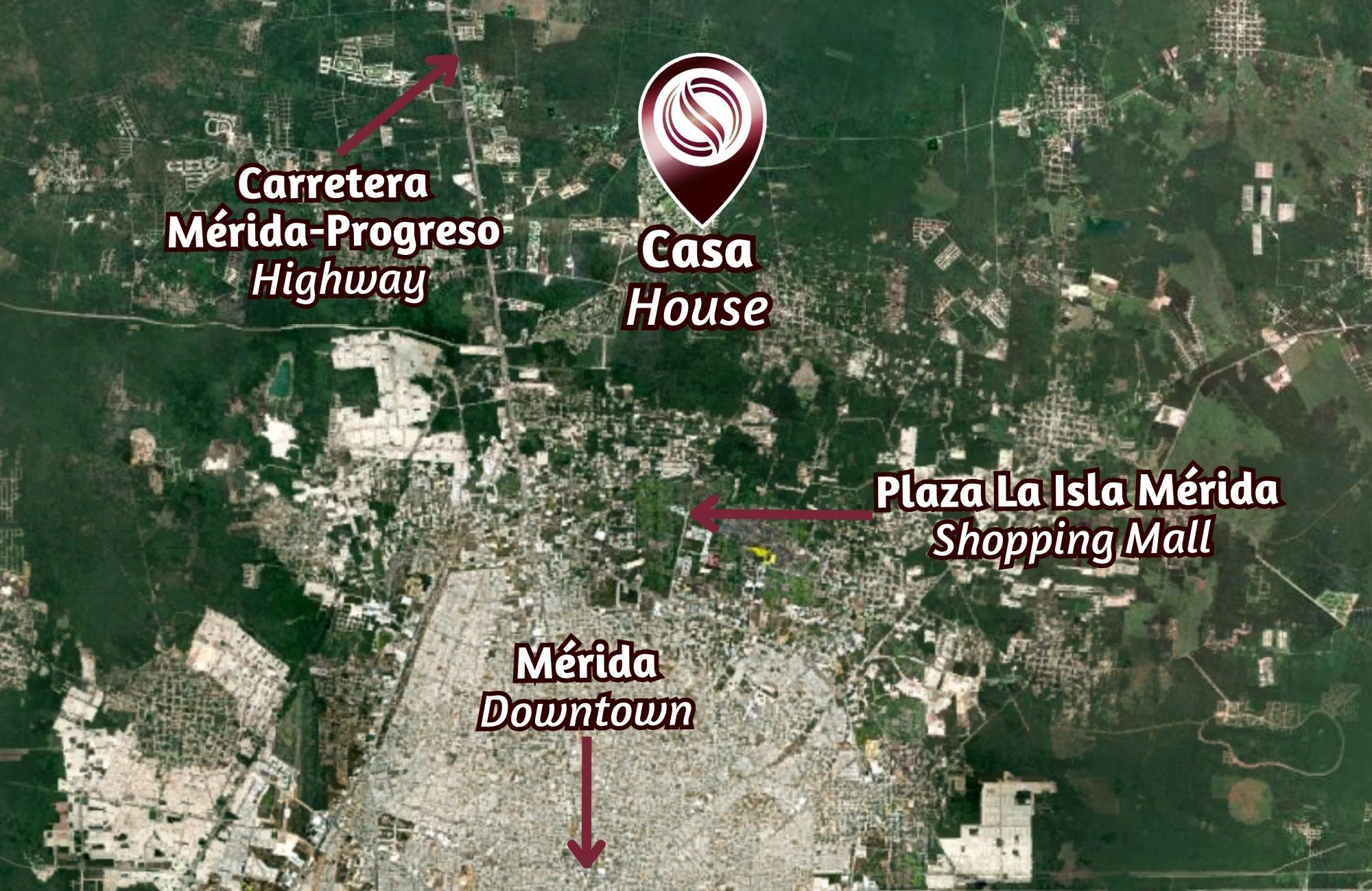 House with Private Pool and Golf Club Access for Sale, North Zone, M&eacute;rida