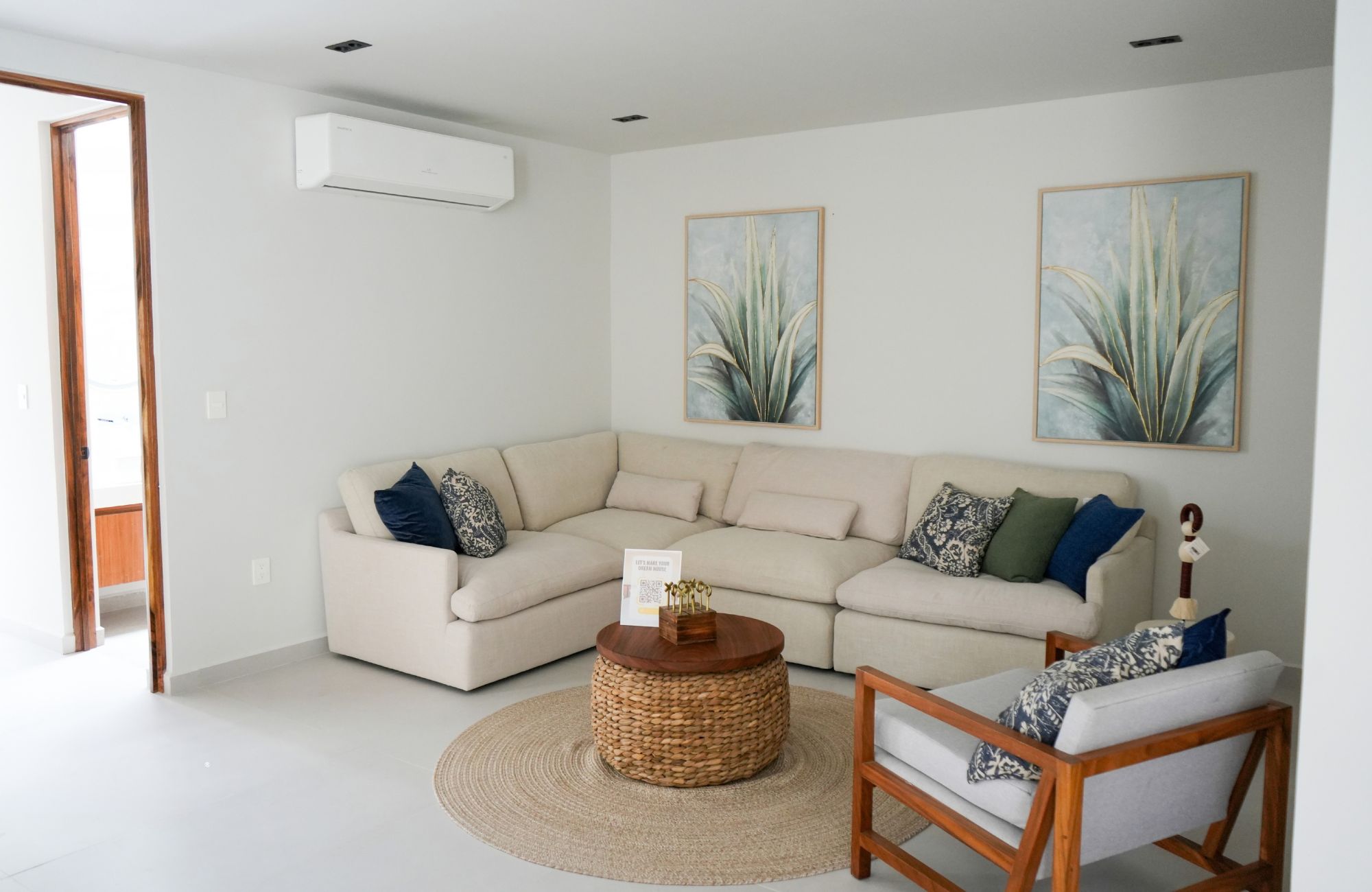 Luxury villa for sale in a gated community with private pool, terrace