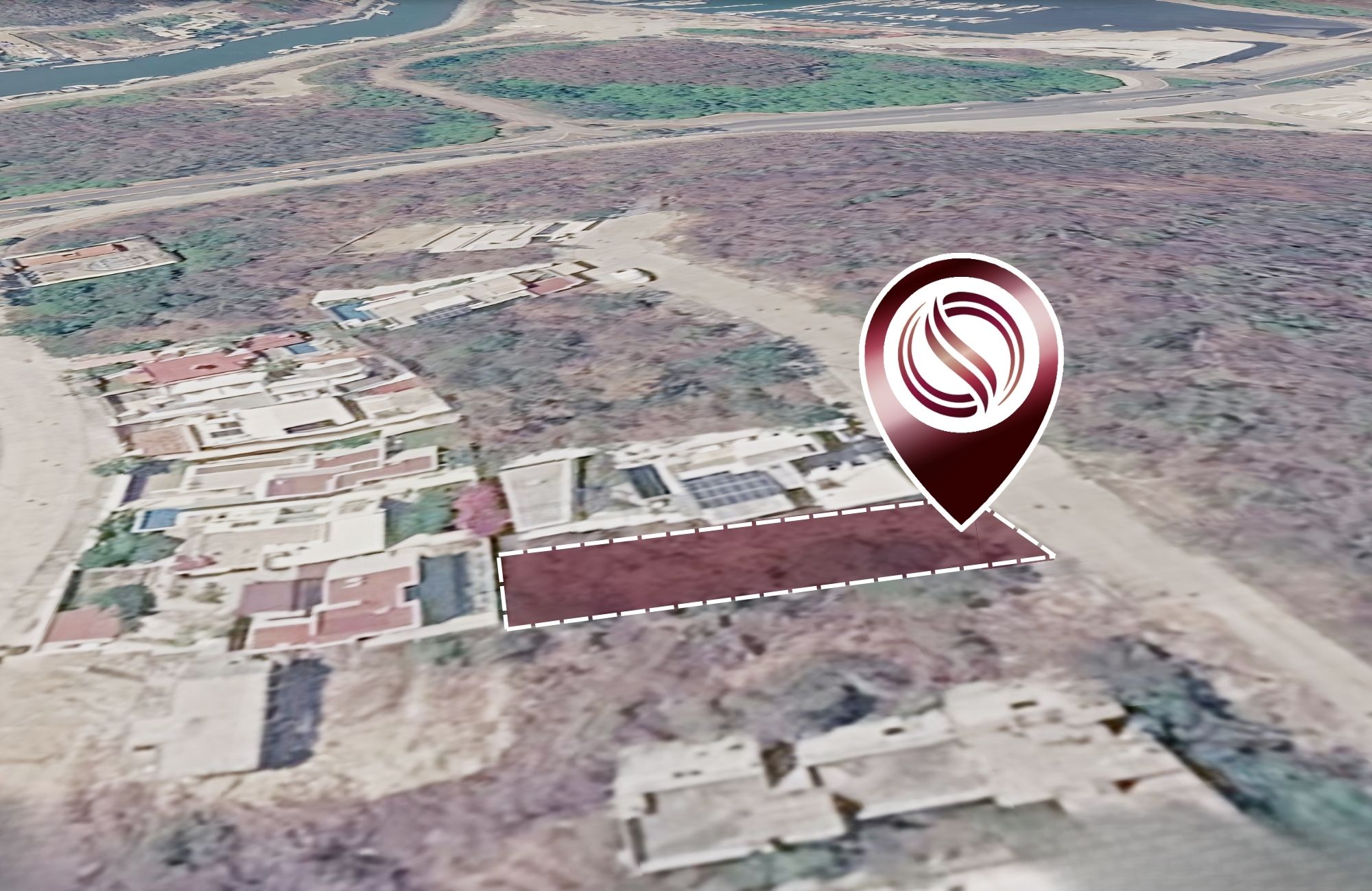 Flat residential lot ready to build, just minutes from the beach, for sale