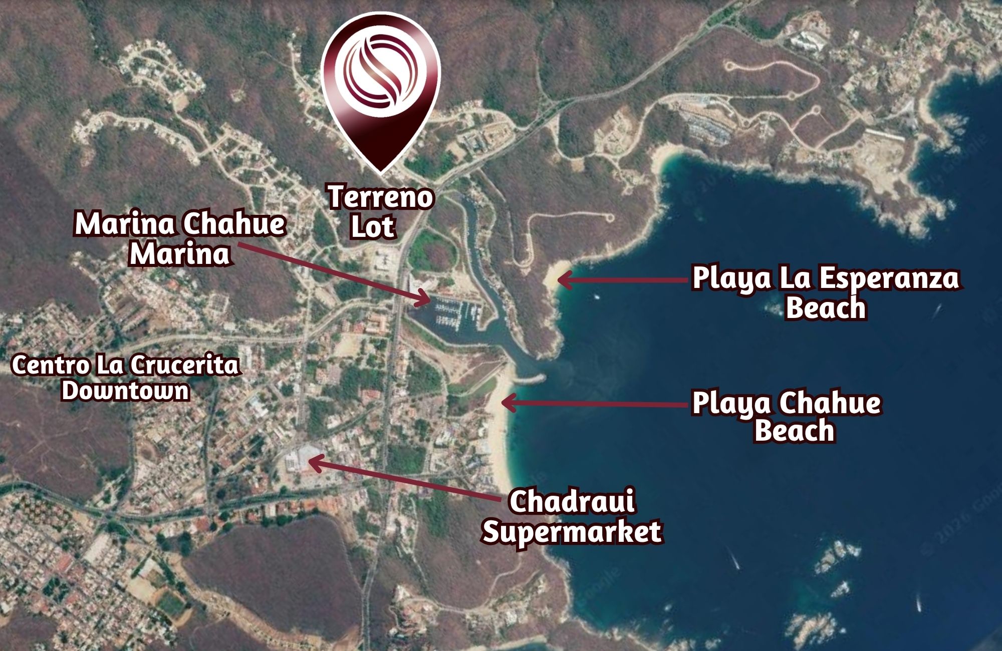 Flat residential lot ready to build, just minutes from the beach, for sale