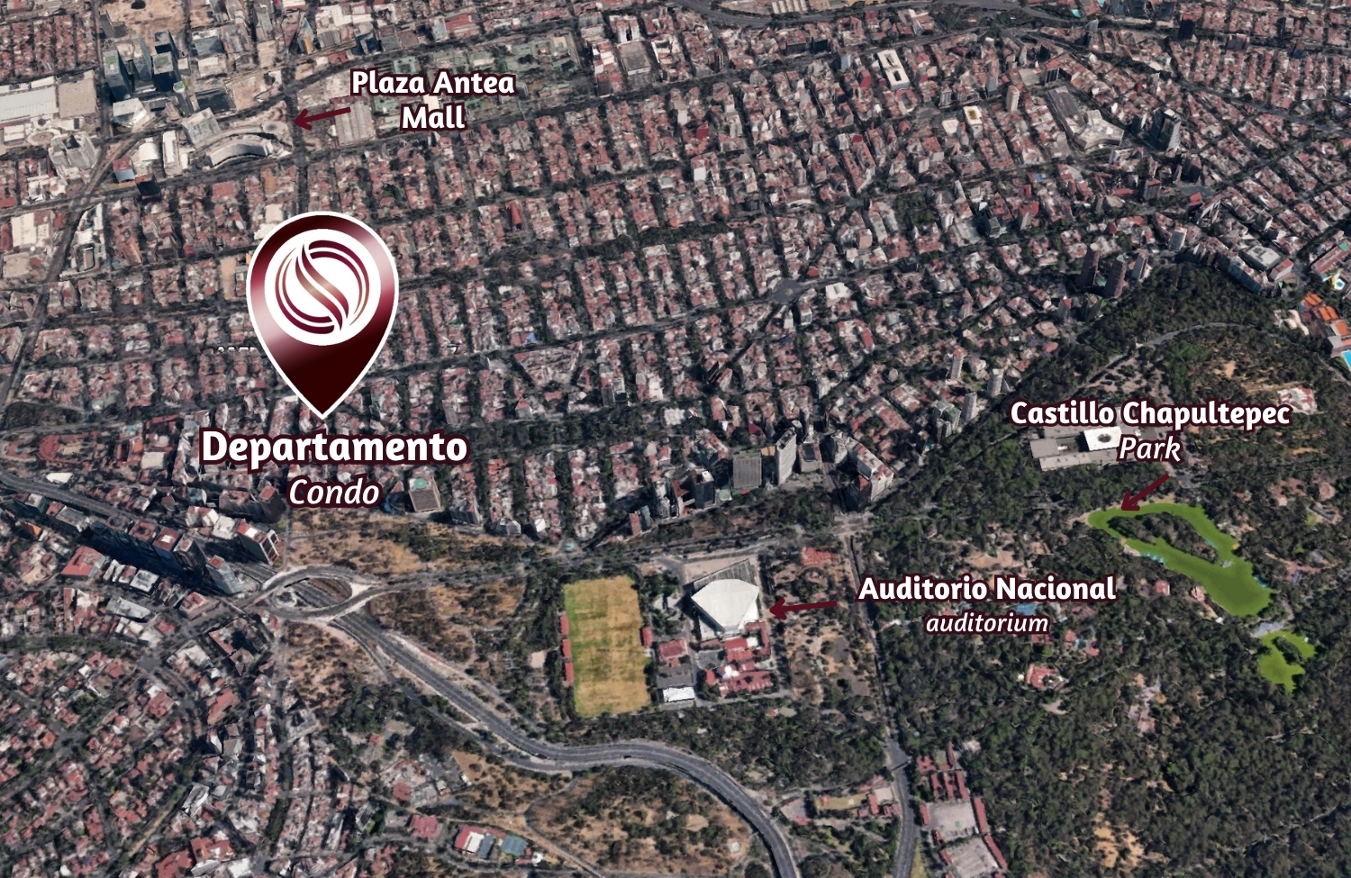 Condo with terrace, pool, jacuzzi, cinema, pet-friendly, for sale, Interlomas