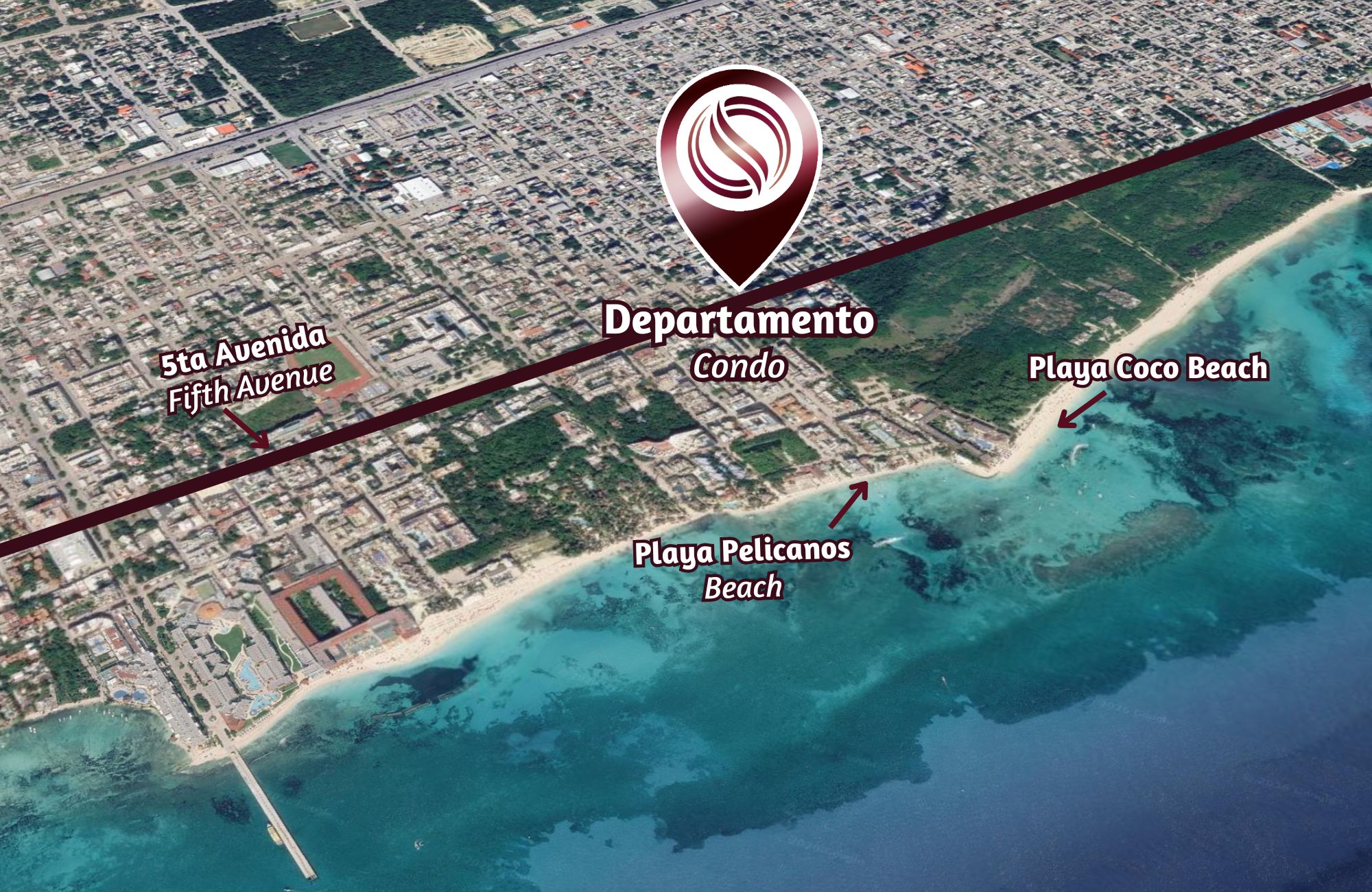 250m Condo&nbsp; from the Beach, Immediate Delivery, For Sale, Playa del Carmen