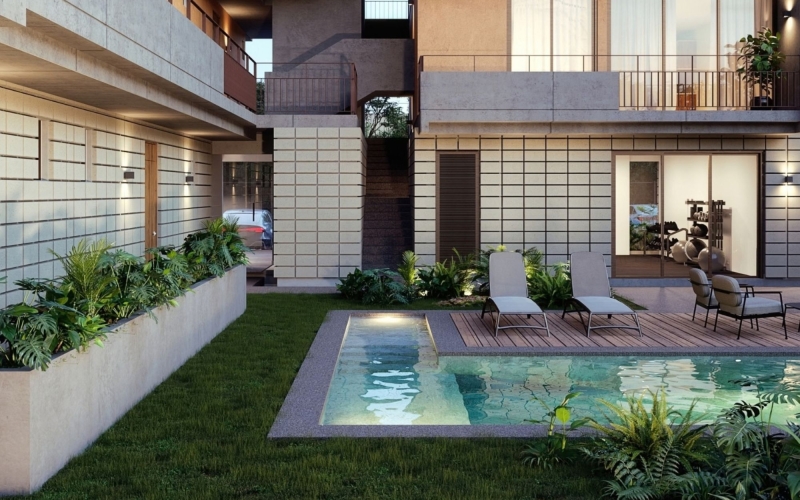 2-Bedroom Condo with Swimming Pool for Sale, Country Area