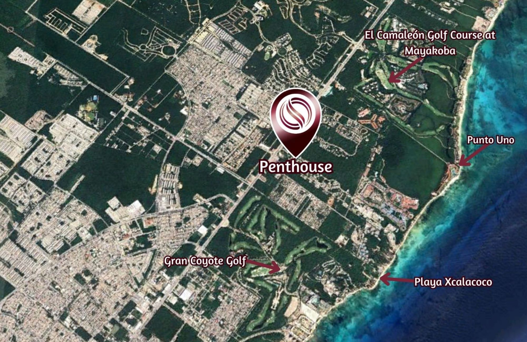 Penthouse with pool, Clubhouse, pre-sale, Centro Maya, Playa del Carmen.