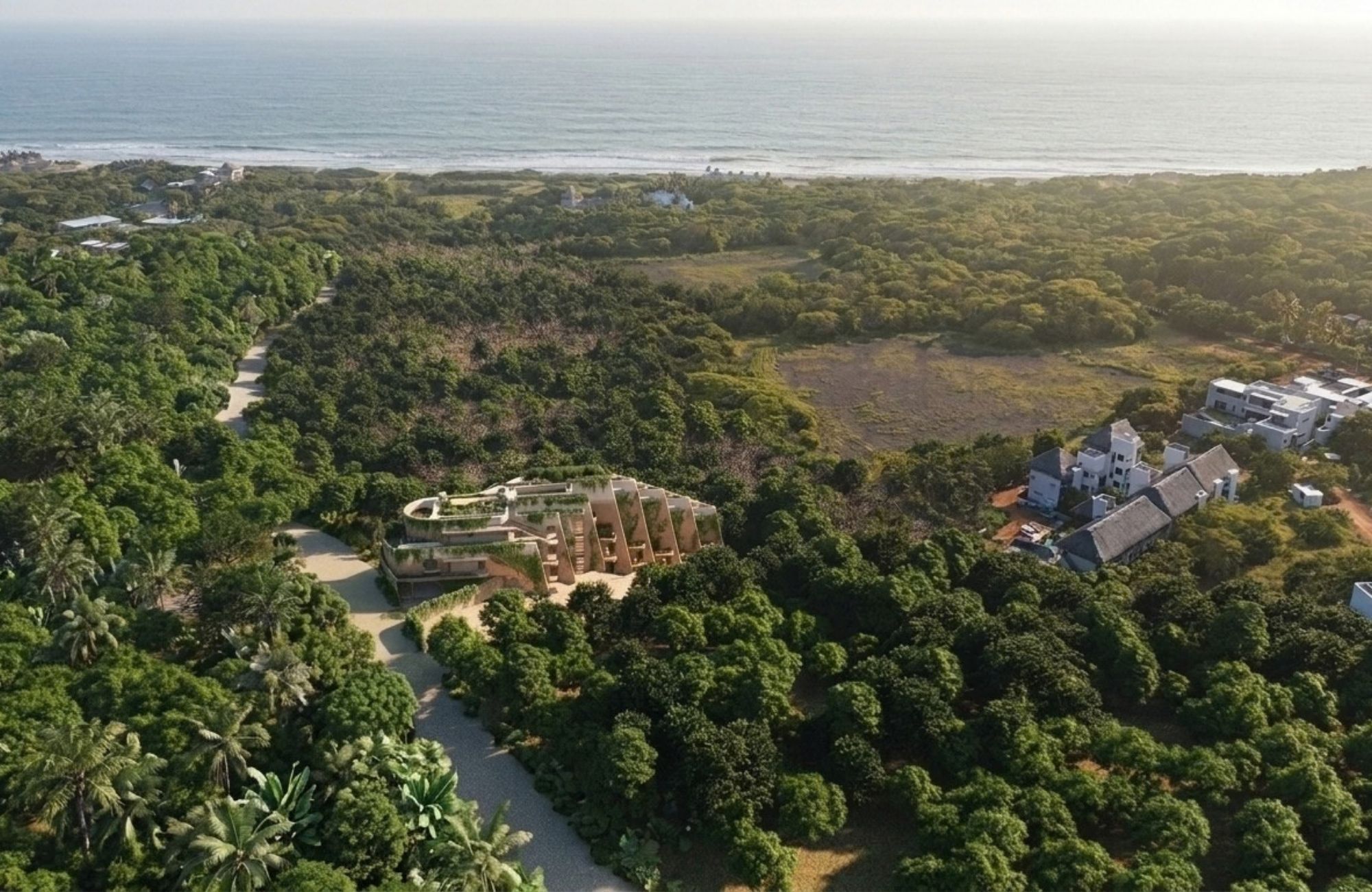 Condo with ocean views, terrace and private pool, for sale