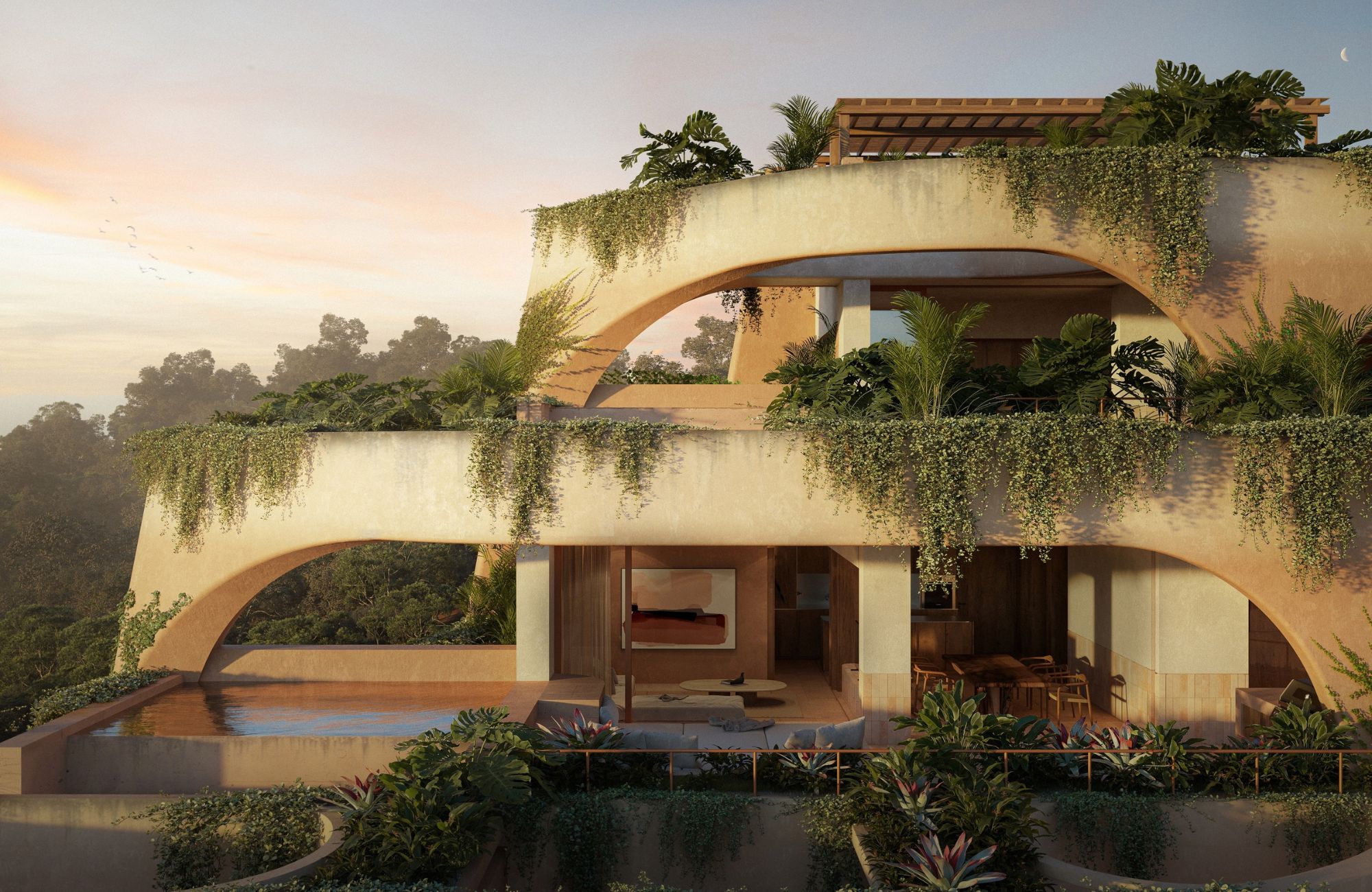 Condo with lock-off system, ocean views and private pool, for sale
