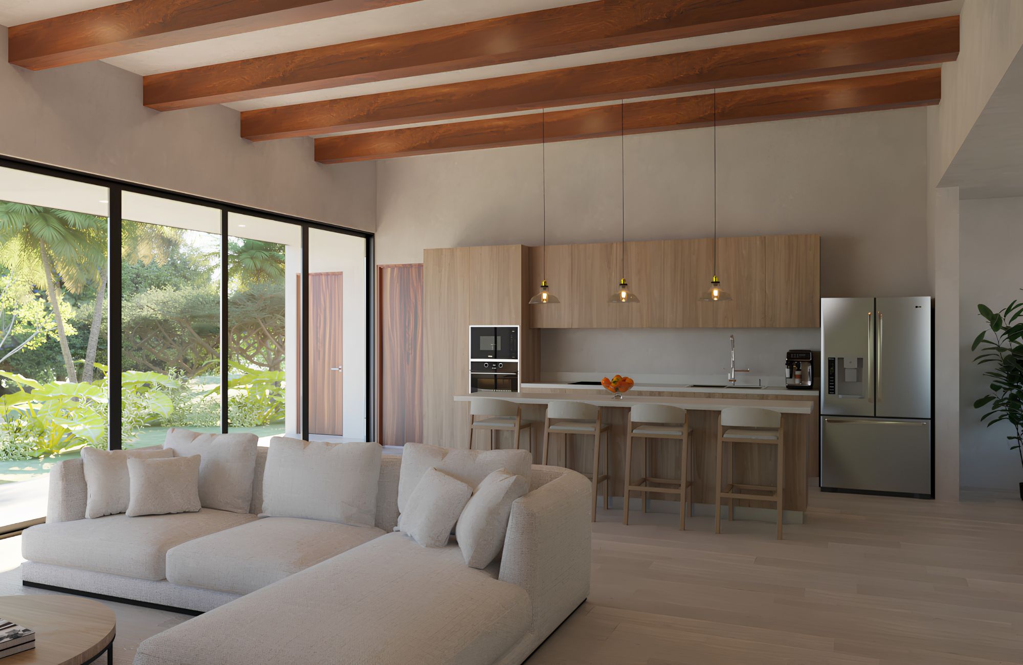 House with private pool, study, terrace and two levels, for sale