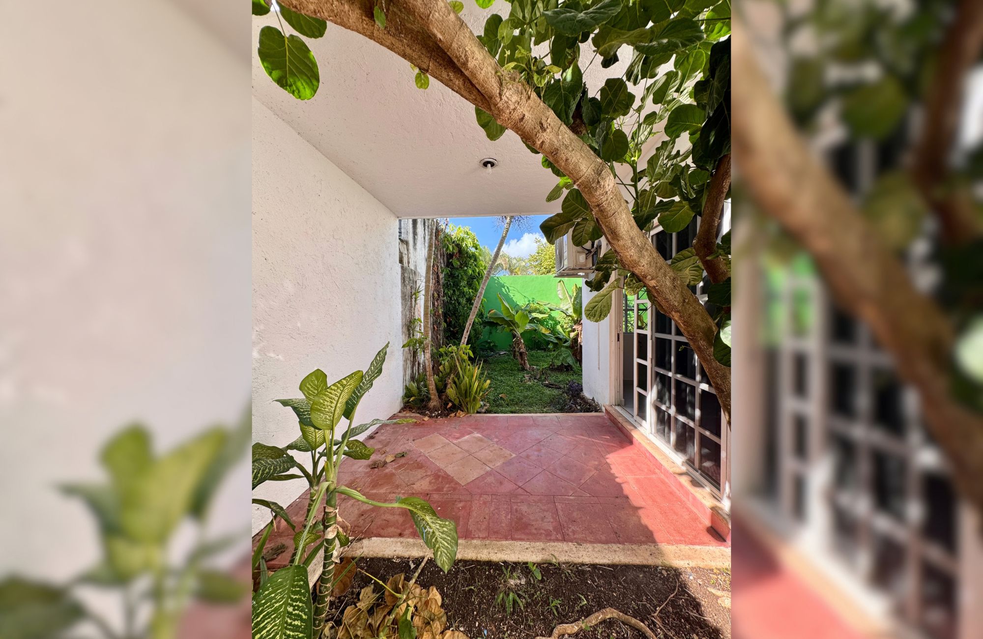 House REDUCED PRICE with private pool with LED lighting, 3.80 meter high ceilings, 5 minutes from the beach, for sale in Cozumel island.