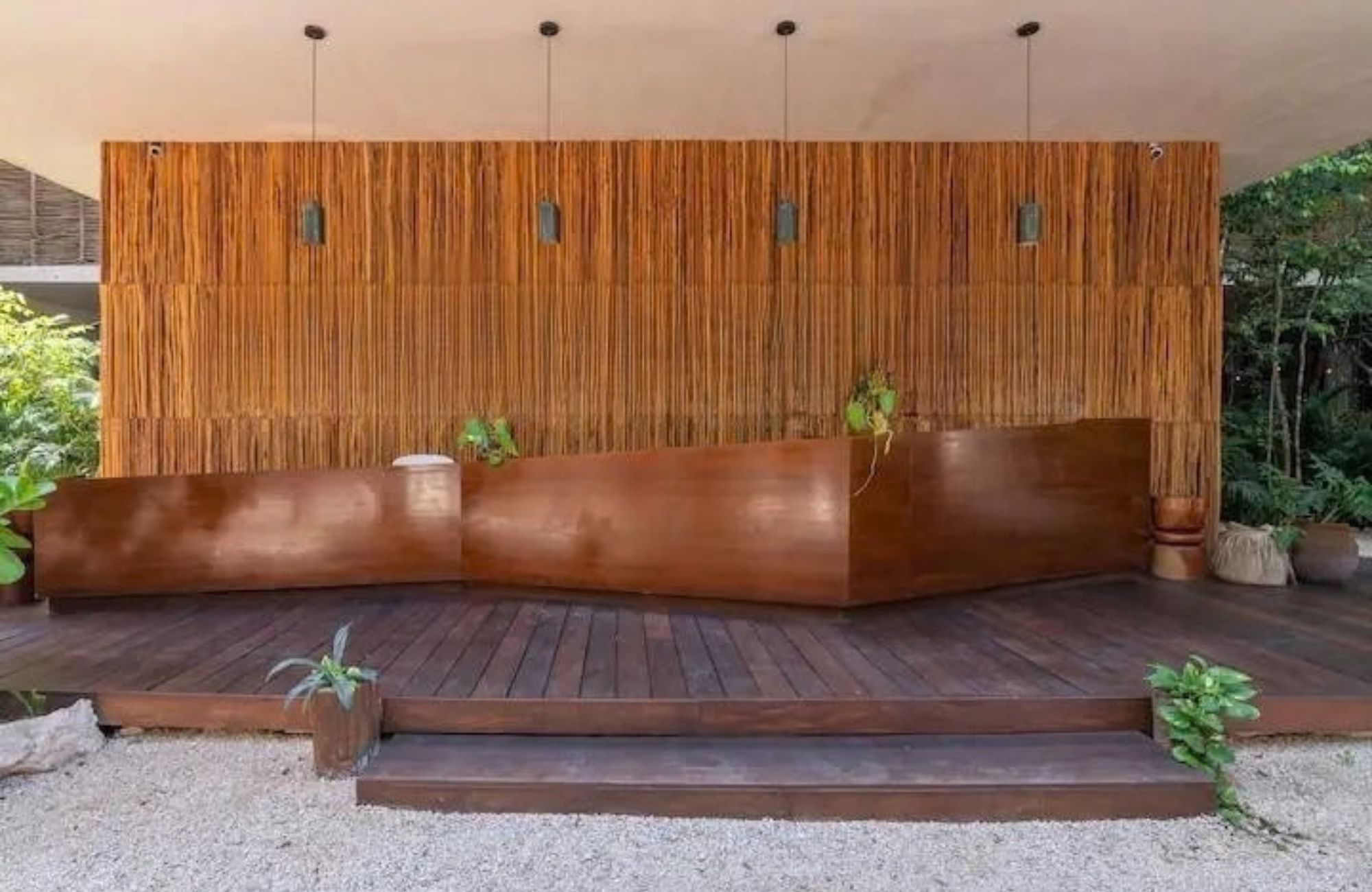 Condo with ocean view terrace, lock-off system, and pool, for sale, Tankah, Tulum.