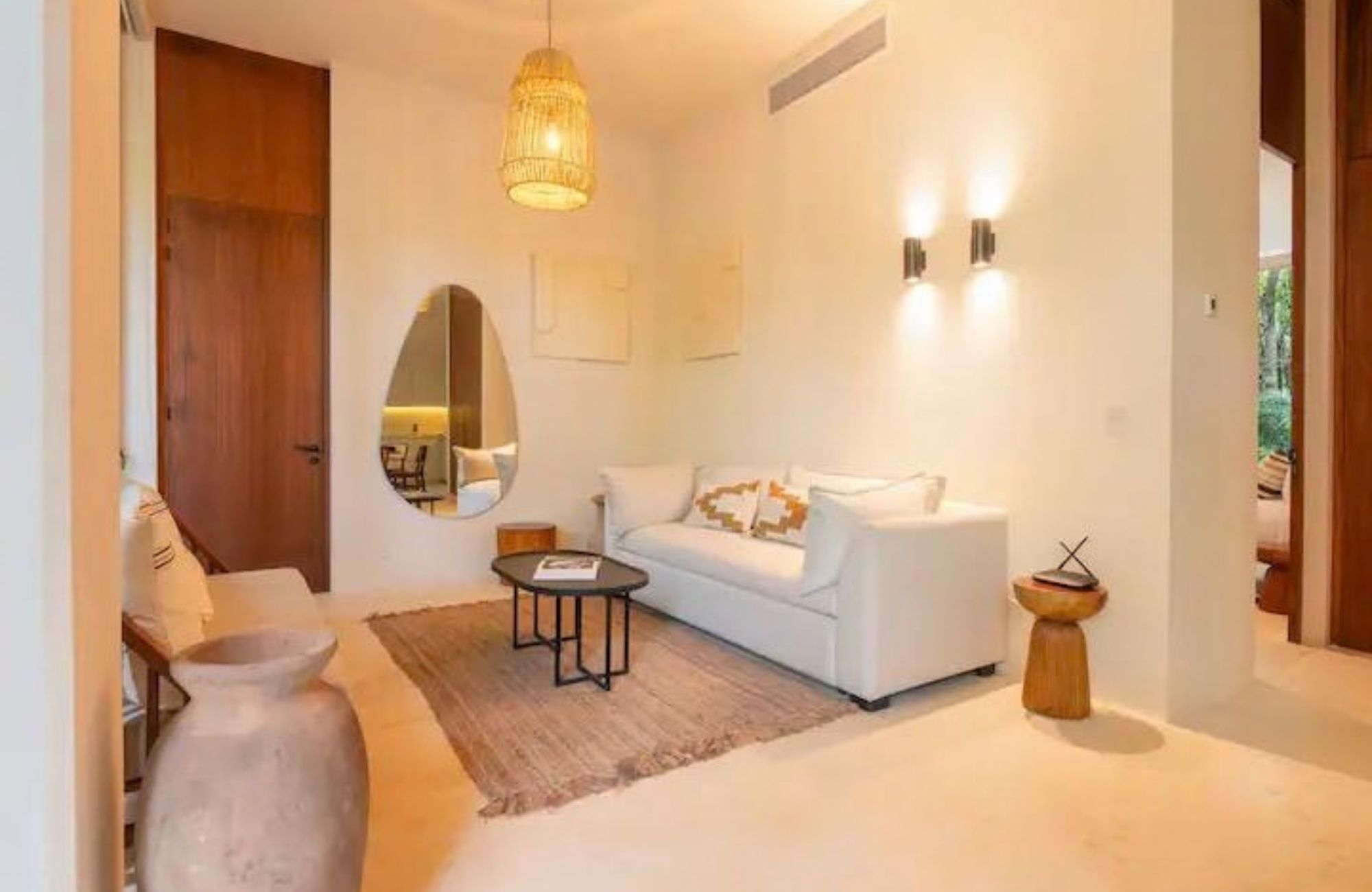 Condo with ocean view terrace, lock-off system, and pool, for sale, Tankah, Tulum.