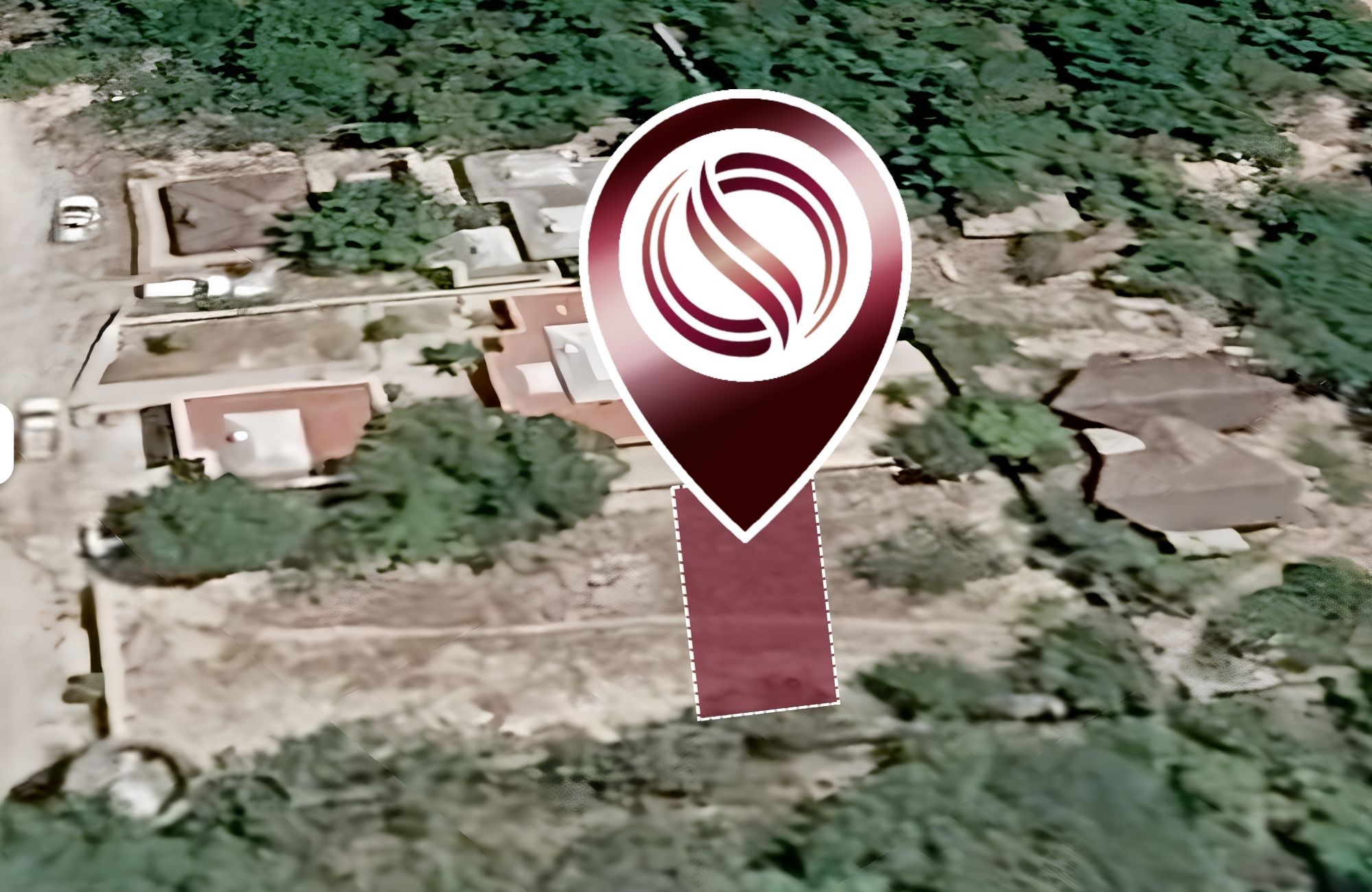 Single-family lot for sale with pools, cenote, movie theater, and green areas