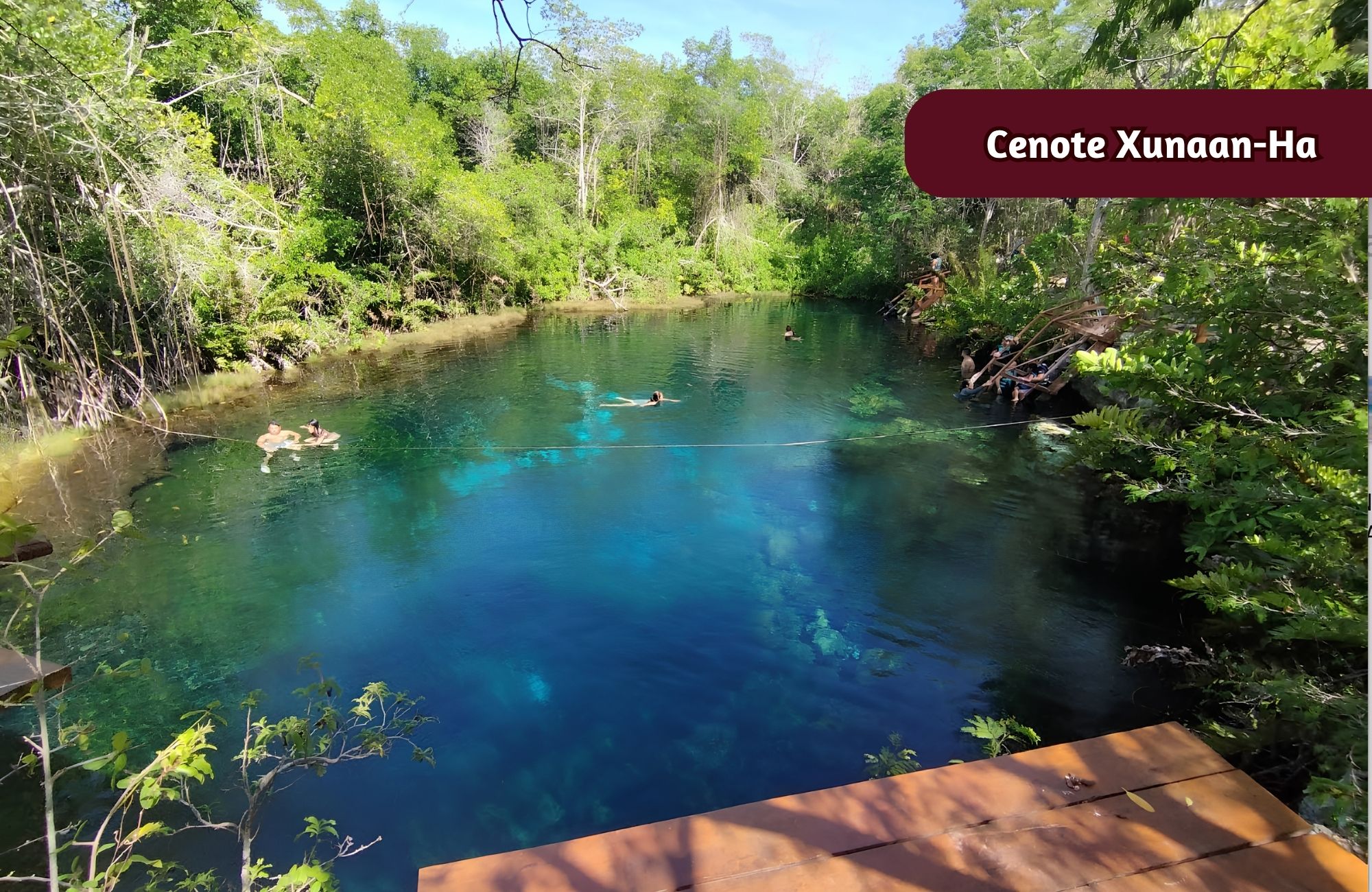 Single-family lot for sale with pools, cenote, movie theater, and green areas