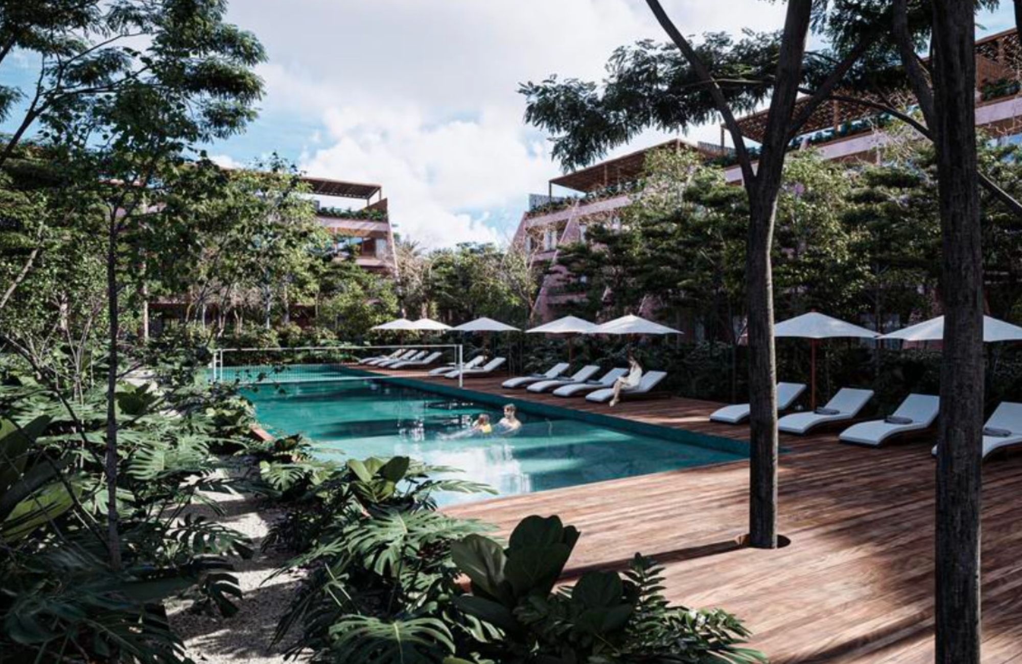 Condo, infinity pool, barbecue area, steps from the Cozumel boardwalk, sale.