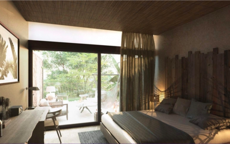 Studio with amenities , cultural spaces and green areas in Tulum