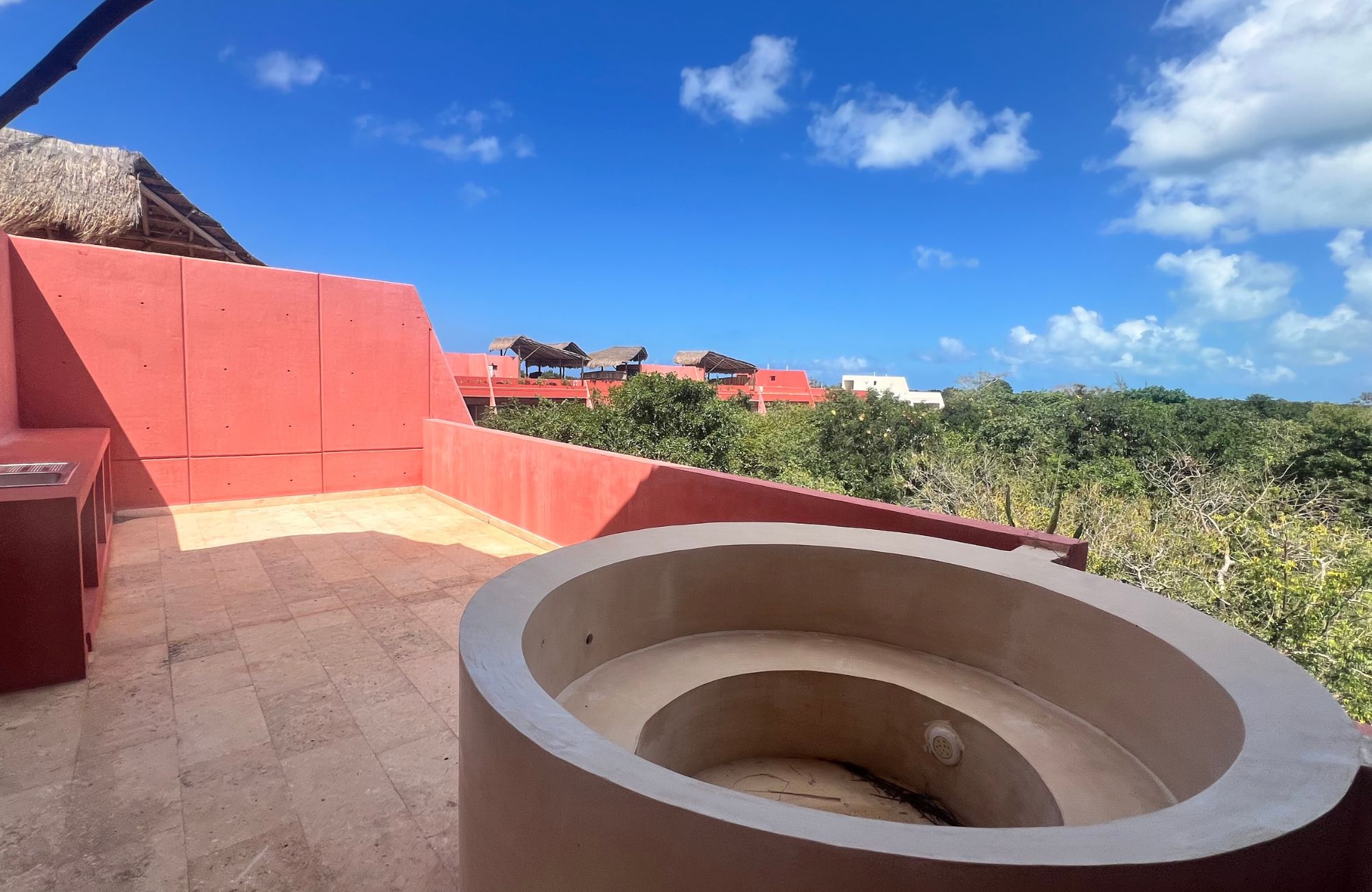 Condo with roof top pool and grill area, hammock zone, palapa, pet friendly, pre-construction for sale in Cozumel
