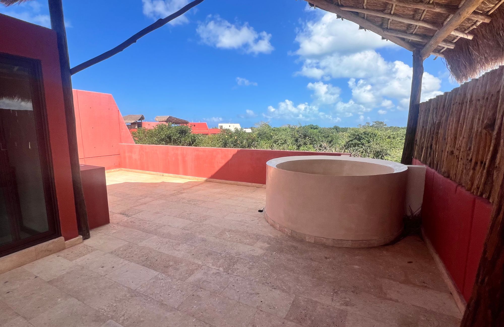 Condo with roof top pool and grill area, hammock zone, palapa, pet friendly, pre-construction for sale in Cozumel