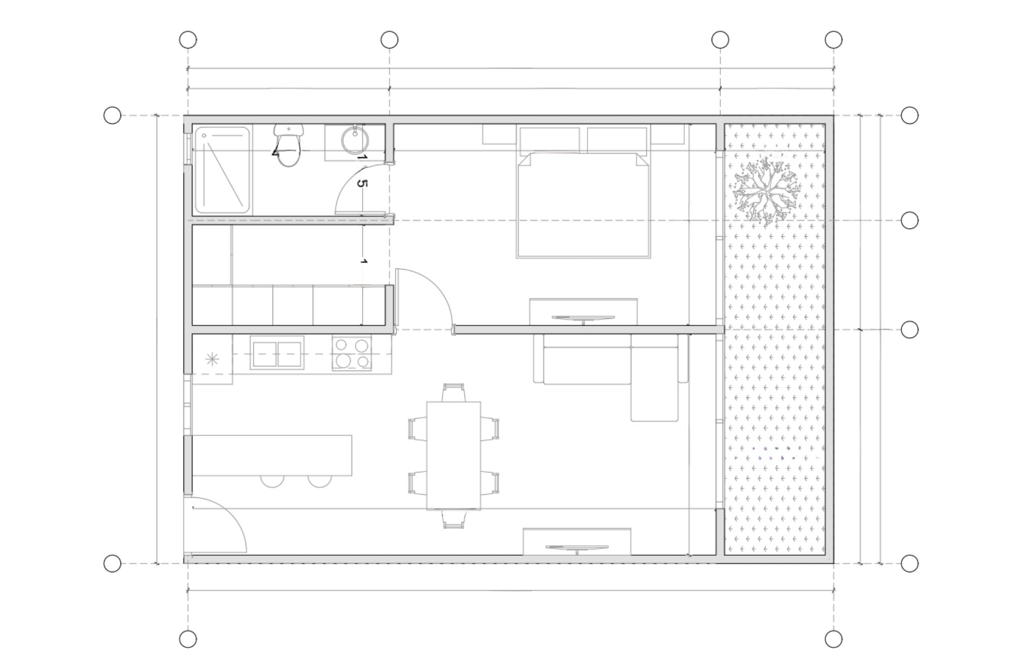 Apartment with pool, pet park for sale in Playacar, Playa del Carmen.