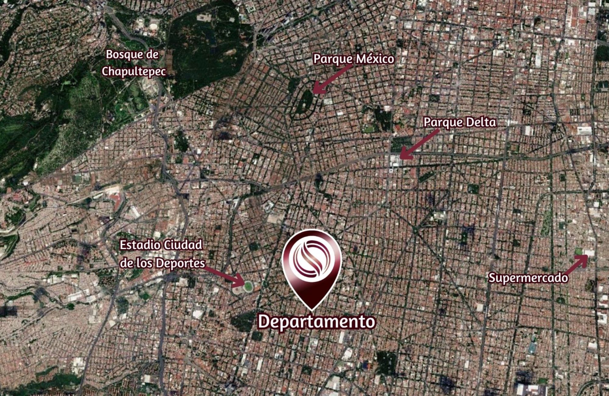 Condominium with terrace and large balcony + amenities for sale in Mexico City
