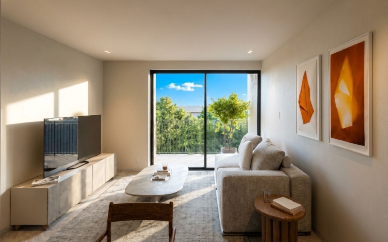 Condo with Private Terrace, Roof Garden and Gym for Sale