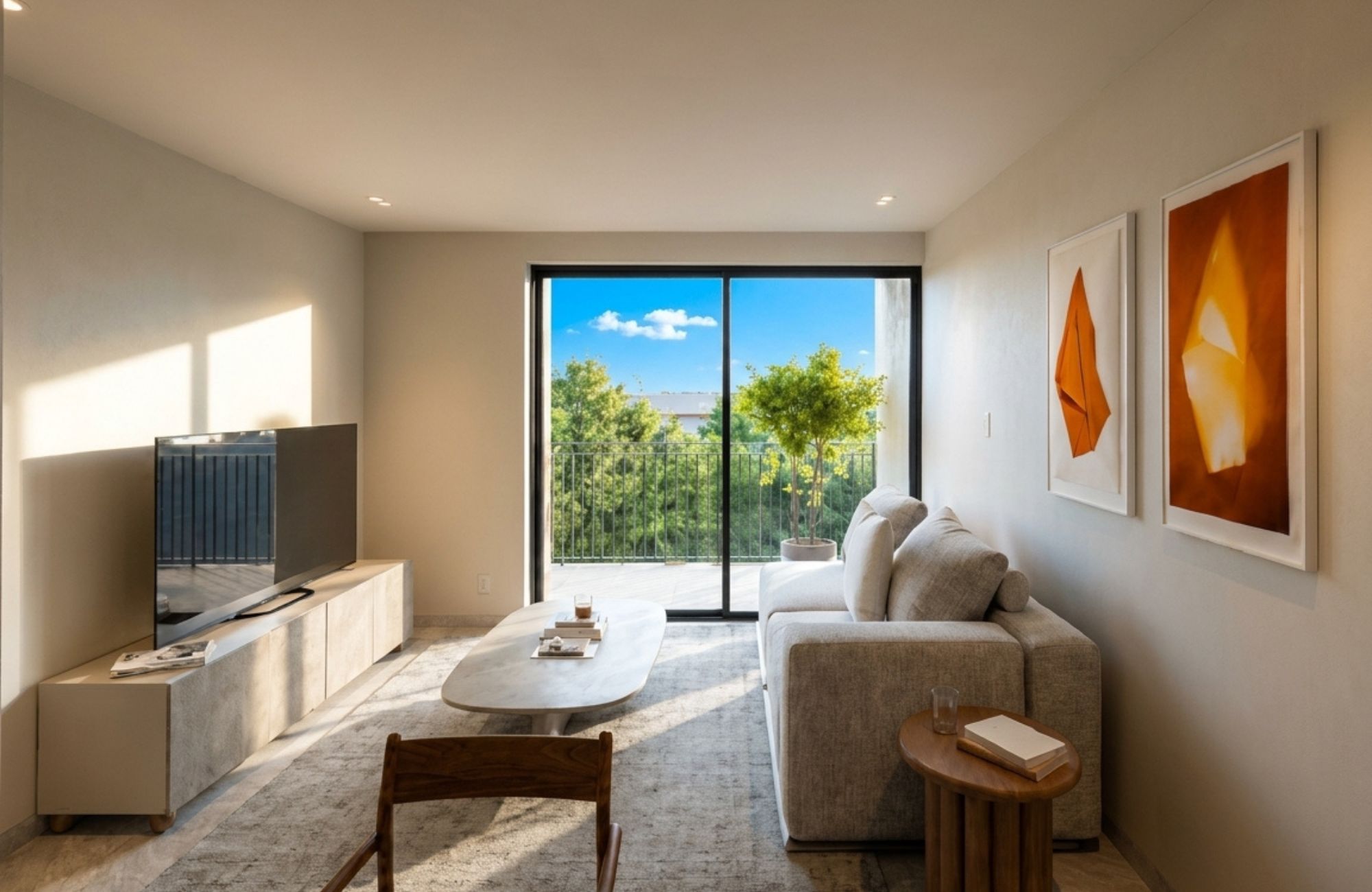 Condo with high ceilings for sale at Bosque Real, pet-friendly, indoor pool, spa, playground, Huixquilucan Mexico City