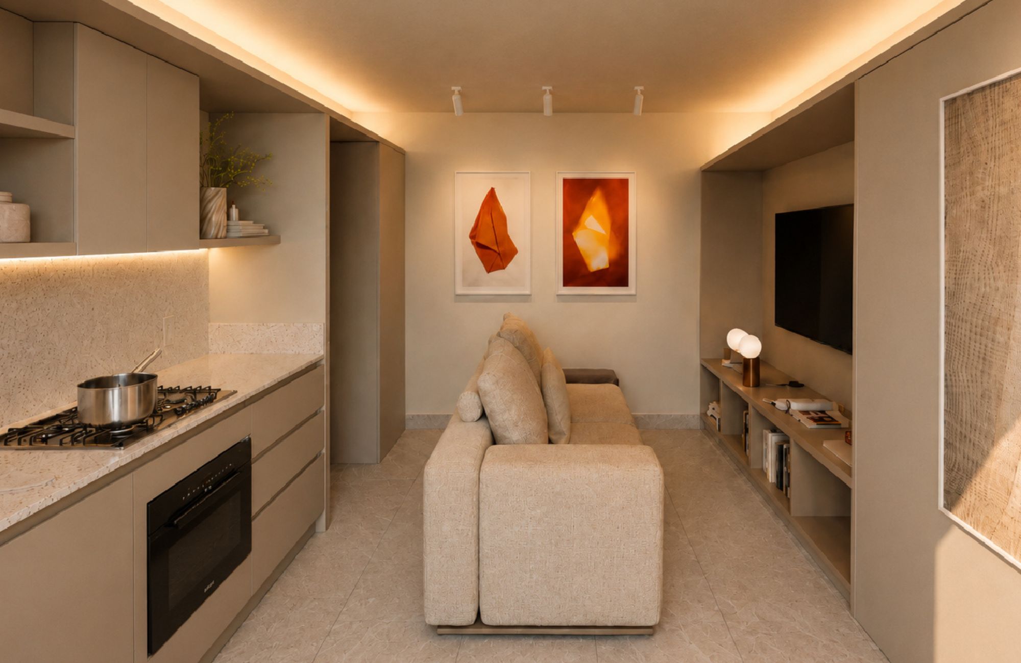Condo with high ceilings for sale at Bosque Real, pet-friendly, indoor pool, spa, playground, Huixquilucan Mexico City