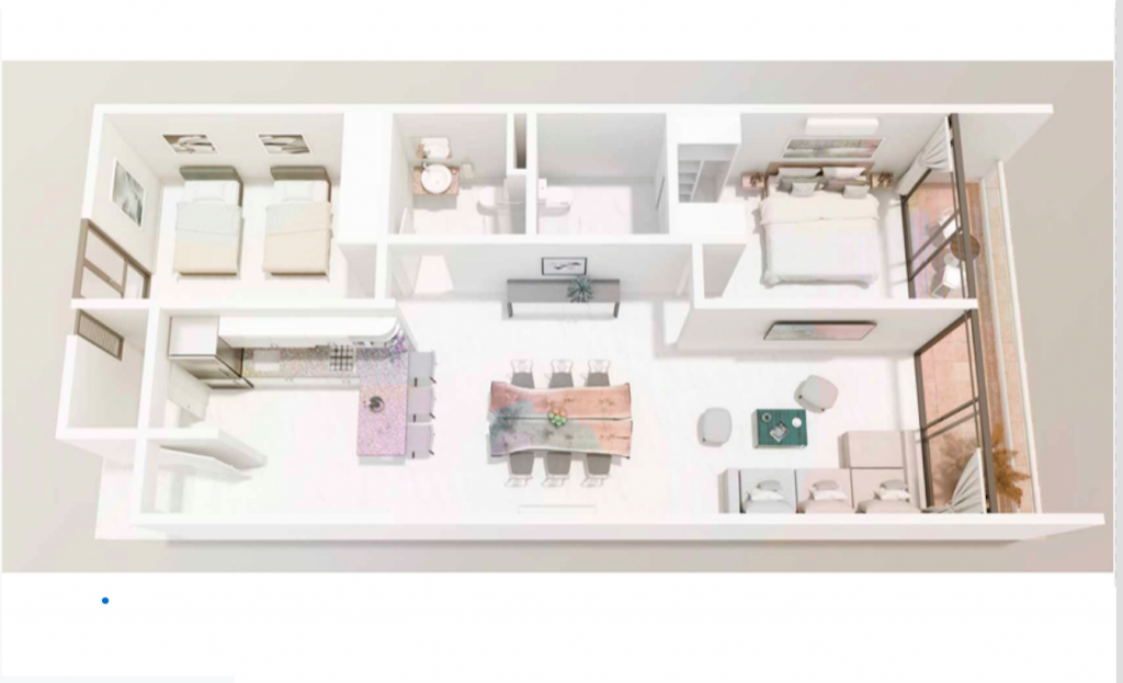 2 bedroom apartment REDUCED PRICE in a comfortable and safe quiet area, close to playa del carmen.