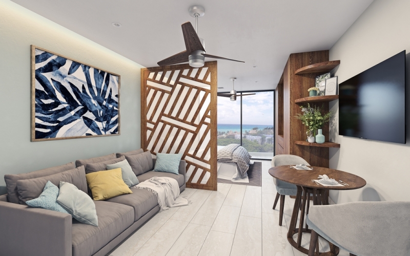 Departamento de lujo a pasos de la Quinta Avenida y el mar