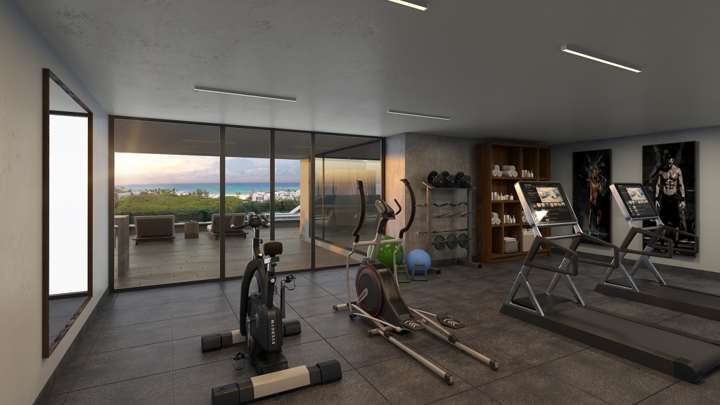 Penthouse-style studio, Furnished, for sale, Downtown, Playa del Carmen