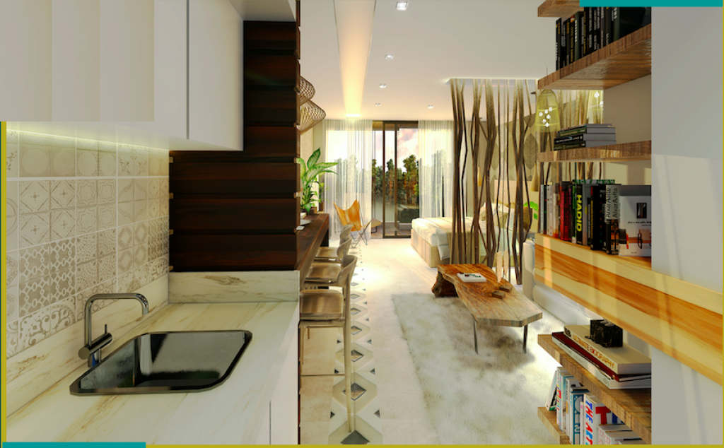 Modern condo with amenities, Tesla charger and dron for passengers