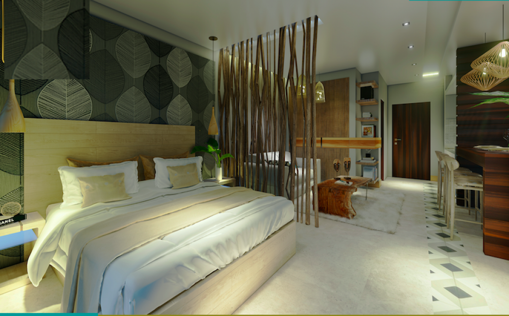 Modern condo with amenities, Tesla charger and dron for passengers