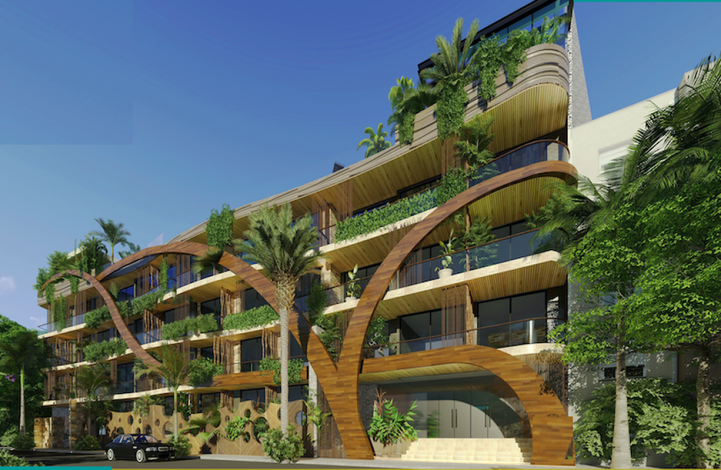 Condo with private pool surrounded by  nature