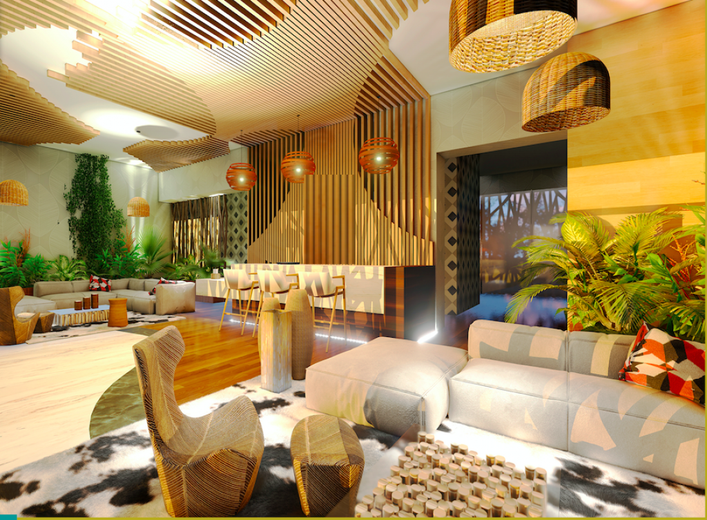 Condo with private pool surrounded by  nature