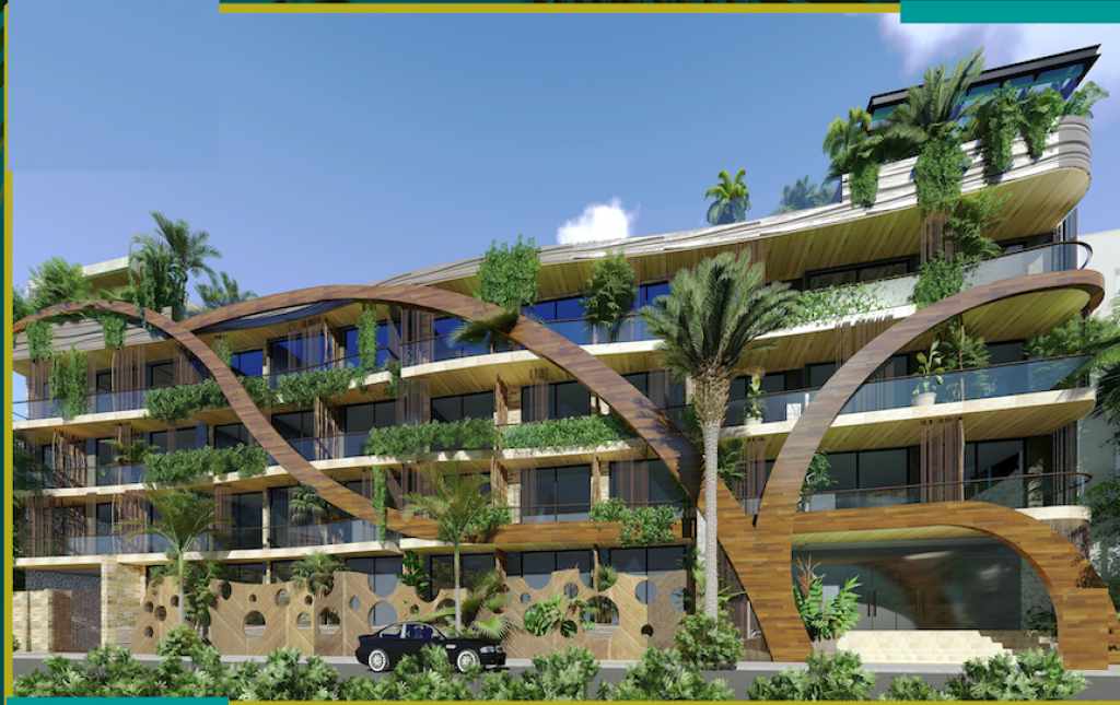 Condo with private pool surrounded by  nature