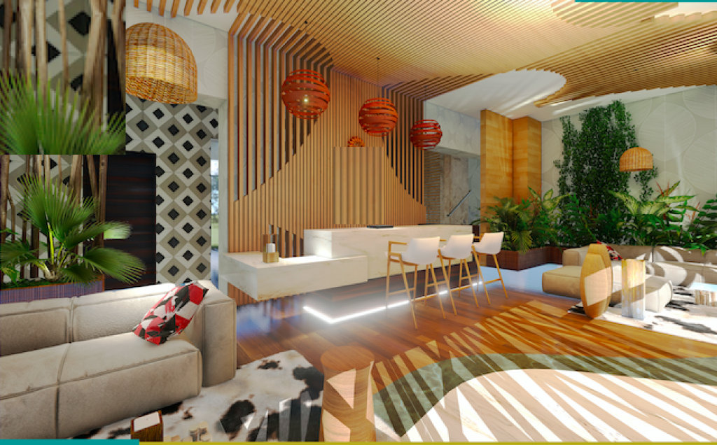 Condo with private pool surrounded by  nature