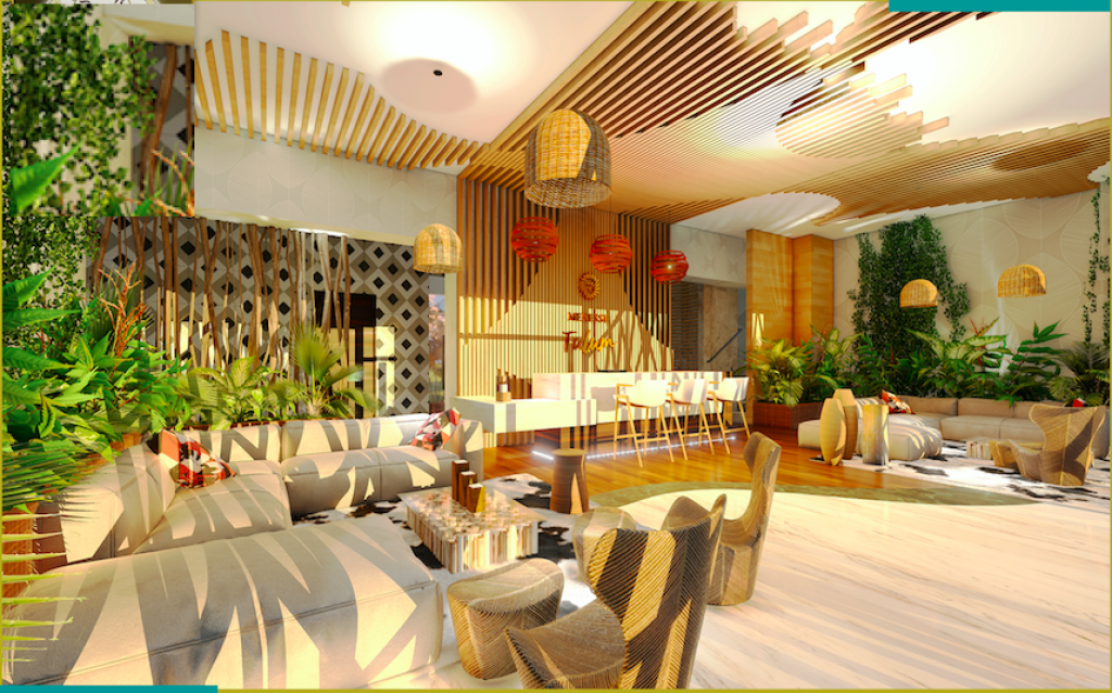 Condo with private pool surrounded by  nature