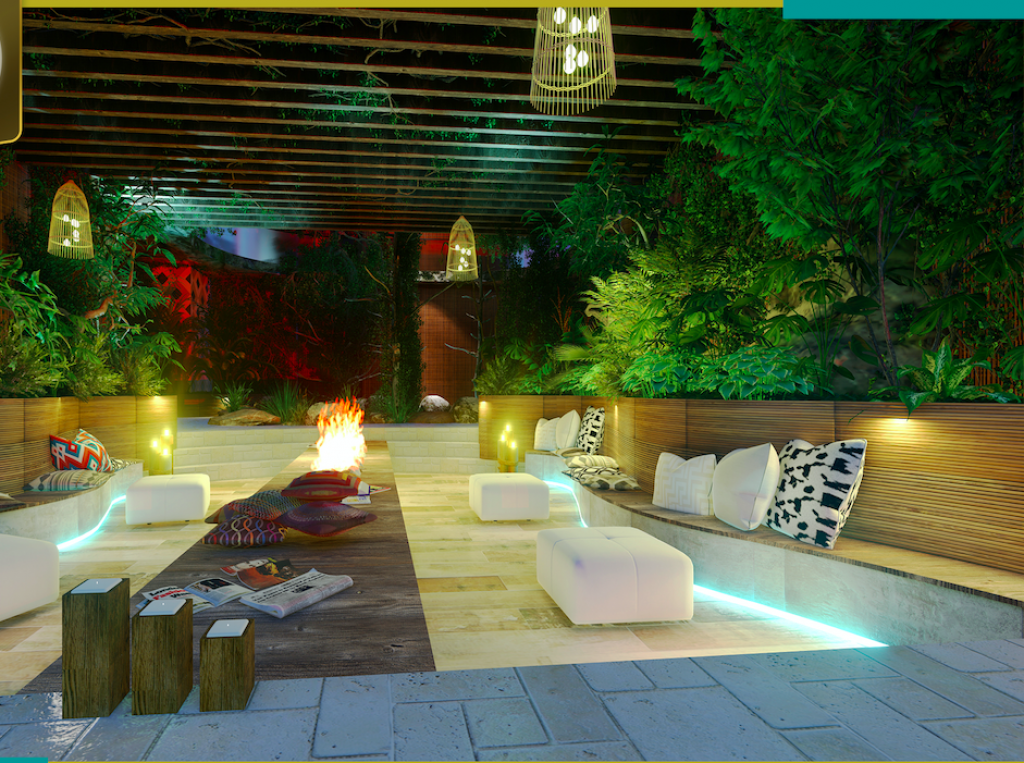 Condo with private pool surrounded by  nature