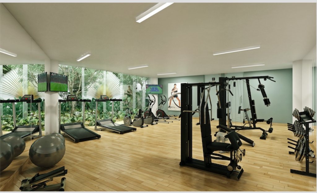 Condominio frente al mar con alberca privada, 3,000 m2 de Albercas, campo de Golf, Club de playa, Corasol, en venta Playa del Carmen.