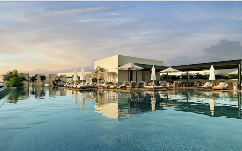 Penthouse de lujo a una cuadra de la playa ,rooftop con vista al mar