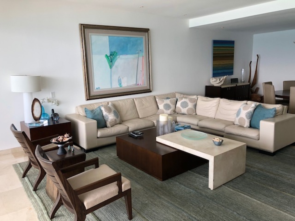 Lujoso departamento frente al mar, Residencial Las Olas, Zona Hotelera, Canc&uacute;n